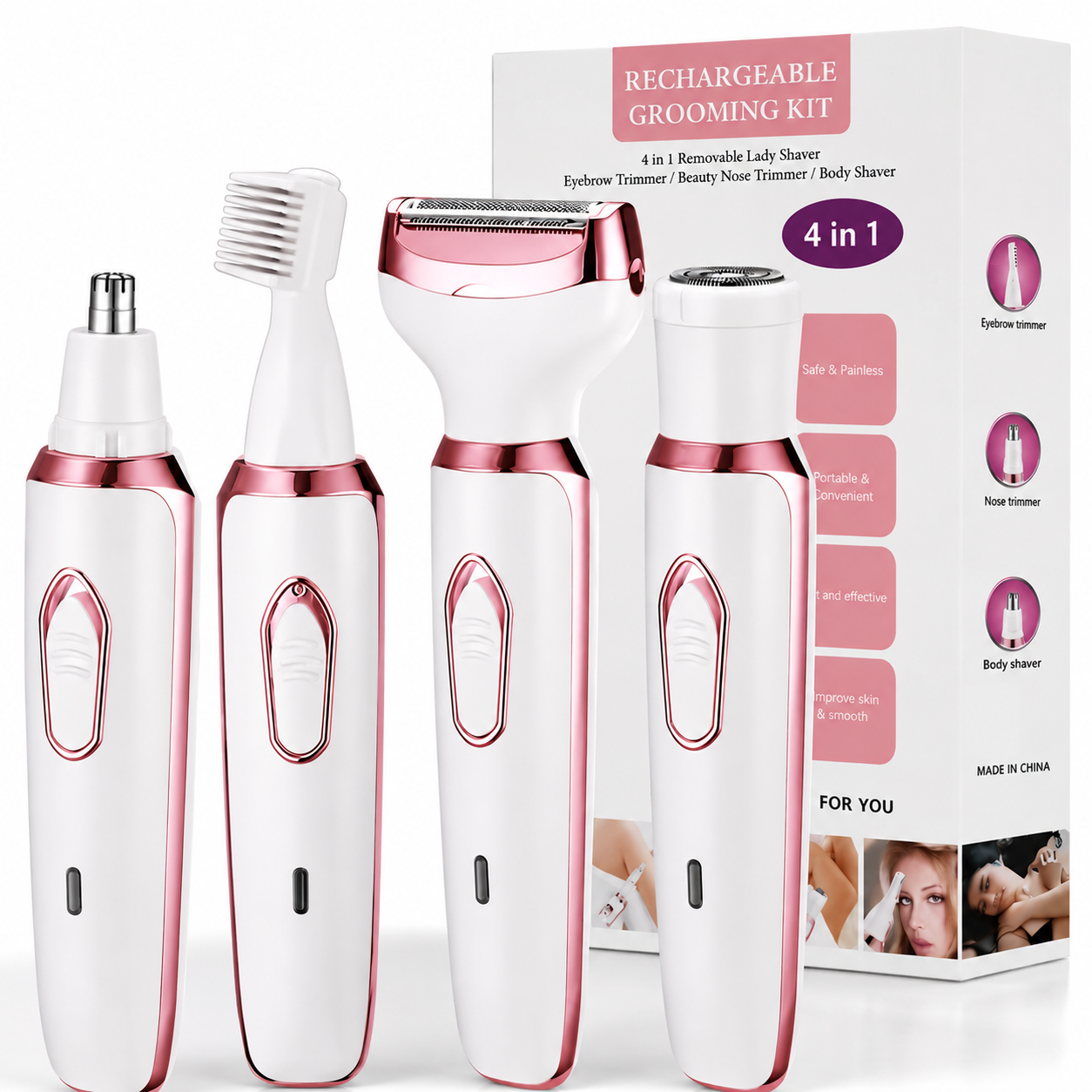 Bare Base Beauty™ The 4 in 1 Groomer